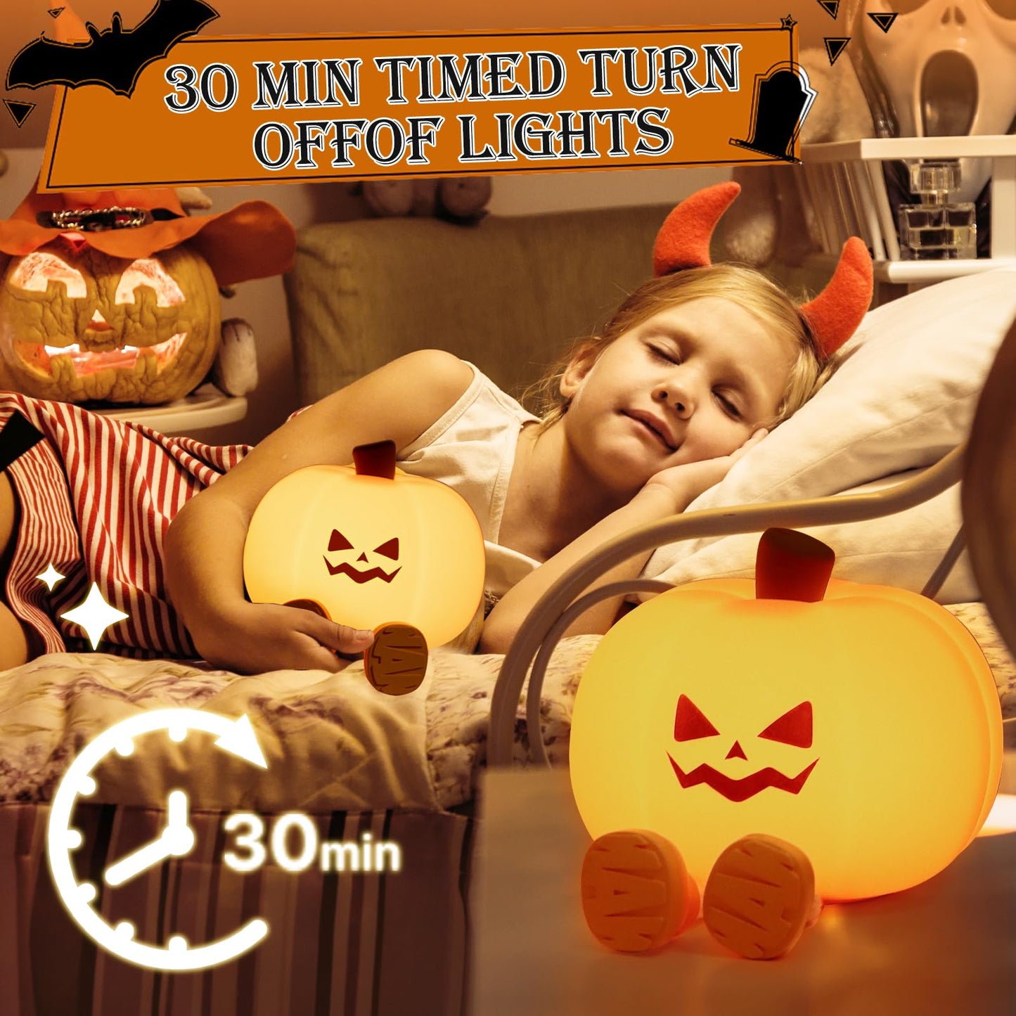🎃Pumpkin Night Light