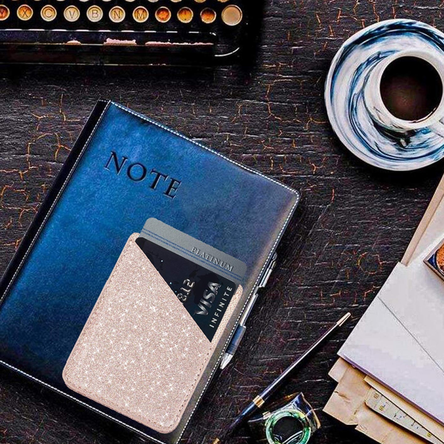 ✨Glitter Phone Card Holder