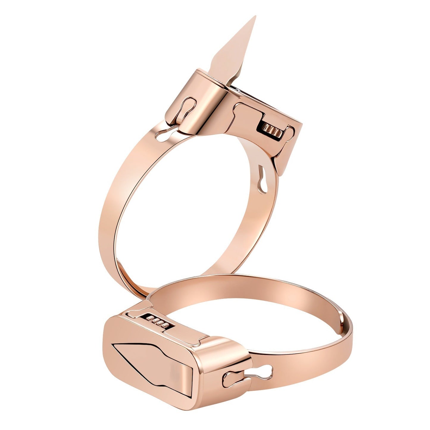 💍Metal Self Defense Ring Knife