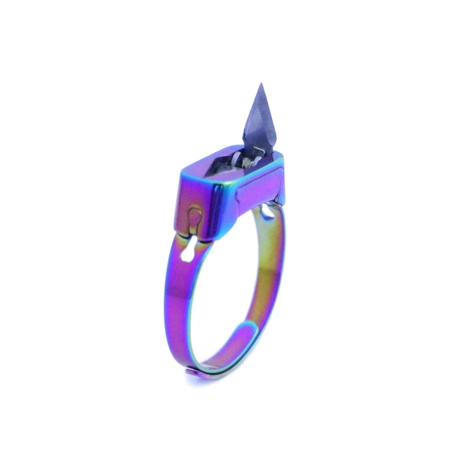 💍Metal Self Defense Ring Knife