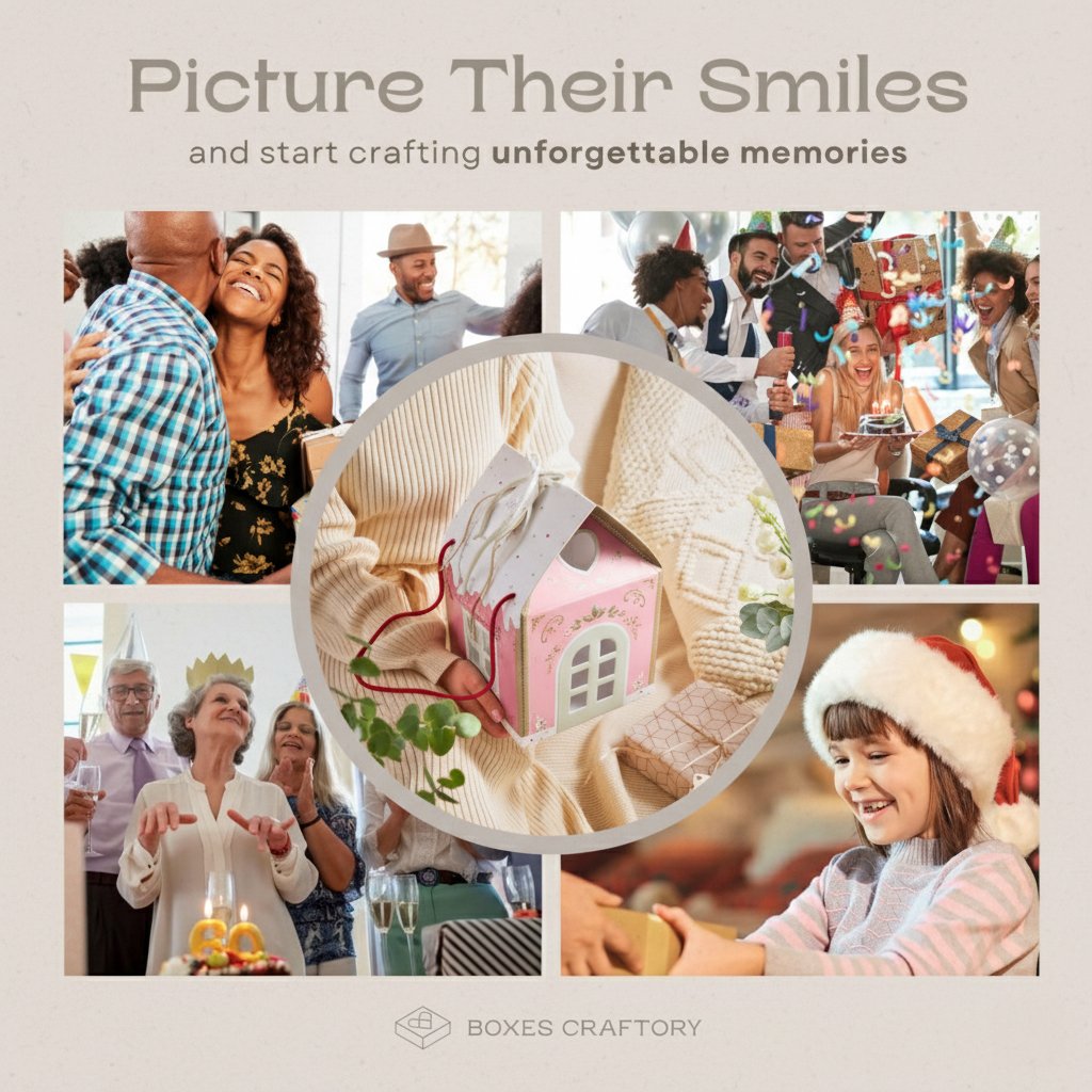 Christmas Wonderland Cottage Gift Box