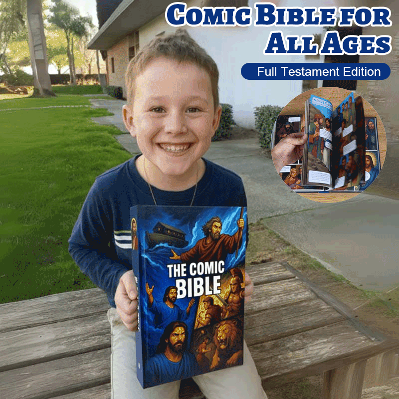🔥🙏Comic Bible for All Ages | Full Testament Edition