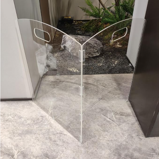 🛡️ Clear Acrylic Pet Gate